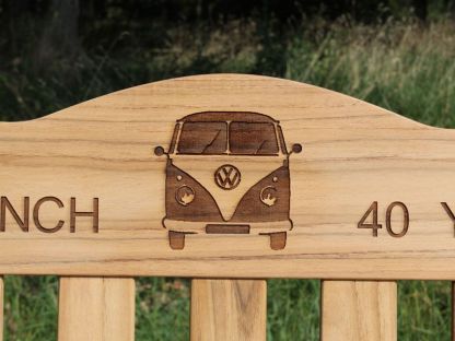 Teak Windsor Bench 