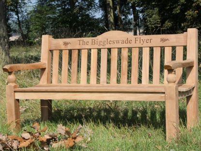 Teak Windsor Bench 