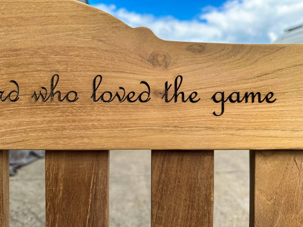 Teak Windsor Bench 