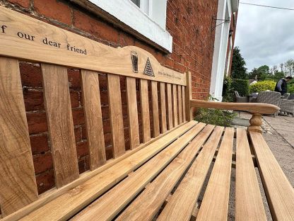 Teak Windsor Bench 