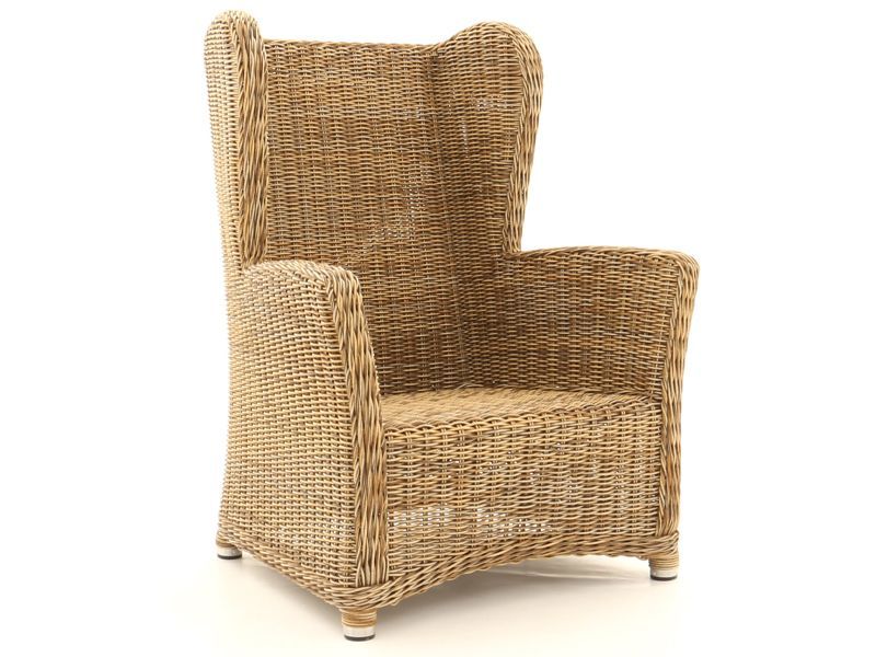 Martine Wing Back Chair-Garden Furniture Centre-MidRange,Outdoor Dining,Outdoor Furniture,Rattan Furniture,Rattan,Rattan Chairs-{collection_title}