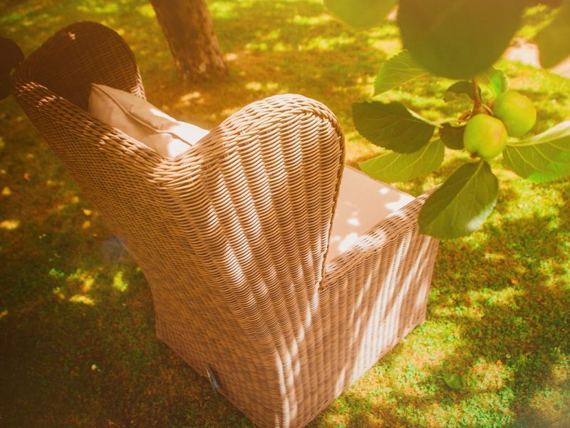 Martine Wing Back Chair-Garden Furniture Centre-MidRange,Outdoor Dining,Outdoor Furniture,Rattan Furniture,Rattan,Rattan Chairs-{collection_title}