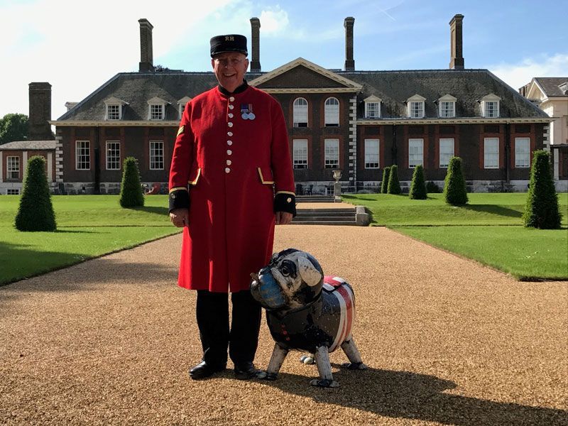 Winston The Bull Dog -Garden Furniture Centre-MidInstock,instock,MidRange,Union,Ornaments Accessories,Ornaments,Accessories,Ranges,Animal Garden Ornaments,Think Outside Range,Metal Garden Ornaments,Novelty Drinks Coolers,Think Outside Range Ranges,Coronation Range-{collection_title}