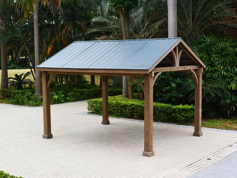 Cedar Gazebo 4.2m x 3.6m | FSC® Certified