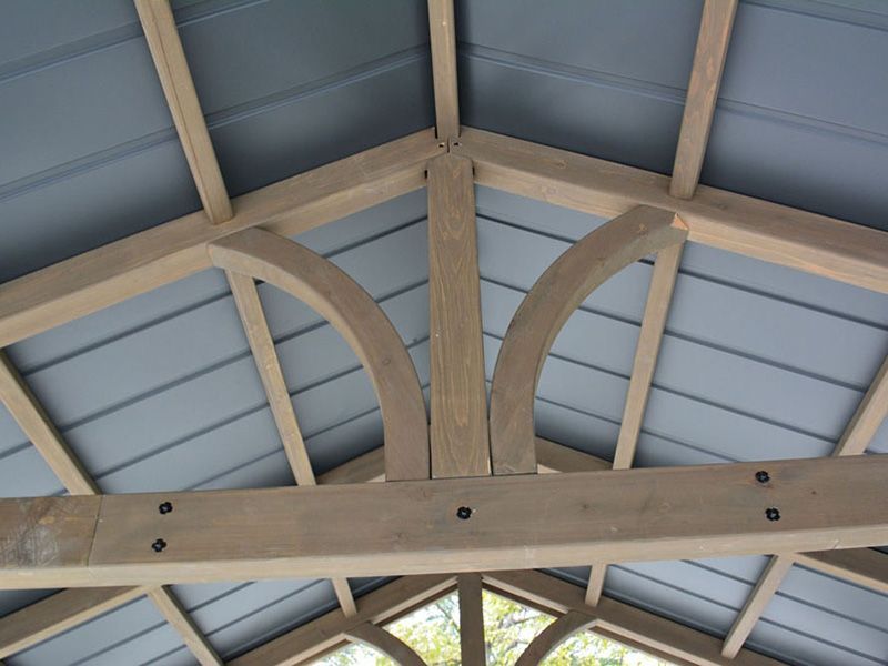 Cedar Gazebo 4.2m x 3.6m | FSC® Certified