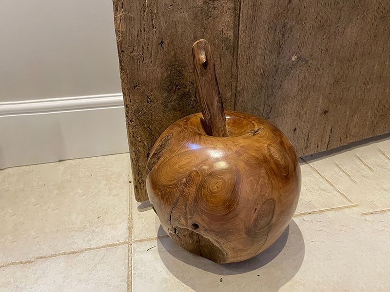 Apple Wooden Ornament-Garden Furniture Centre-Root,48Hour Dispatch,LowRange,Under 100,Information,Ornaments Accessories,Accessories,Ornaments,Reclaimed Furniture,Wooden Garden Ornaments,Accessories Sale,Mother's Day-{collection_title}