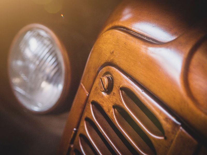 Indian Vintage Tractor Cabinet 