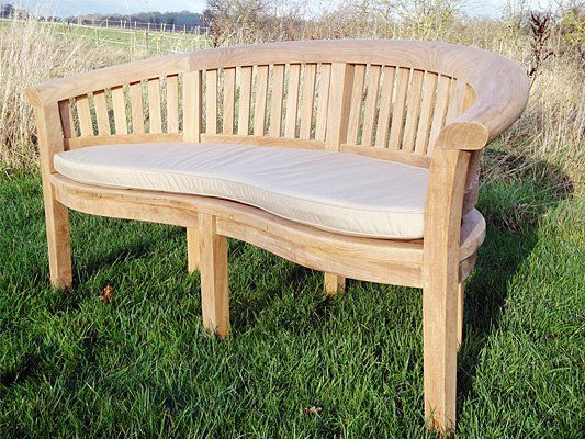 Half Moon Bench Cushion -Garden Furniture Centre-48Hour Dispatch,LowRange,Under 100,Outdoor Cushions,Half Moon Bench Range,Bench Accessories,Benches,Accessories,Cushions-{collection_title}