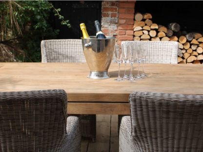 York 6 Chair Rectangular Dining Set 