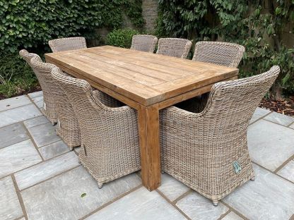 York 8 Chair Dining Set