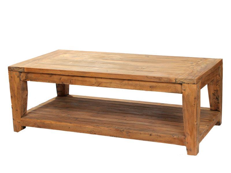 York Reclaimed Teak Coffee Table