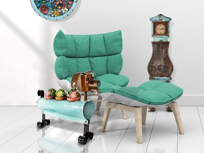 Yuki The Dog Triple Planter-Garden Furniture Centre-48Hour Dispatch,LowRange,Under 100,Ornaments,Accessories,Ranges,Animal Garden Ornaments,Think Outside Range,Metal Garden Ornaments,Garden Planters,Think Outside Range Ranges,Ornaments Accessories-{collection_title}