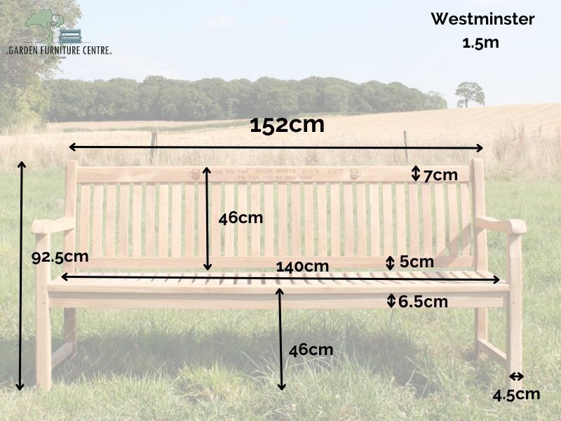 Wholesale Westminster Bench 1.5m
