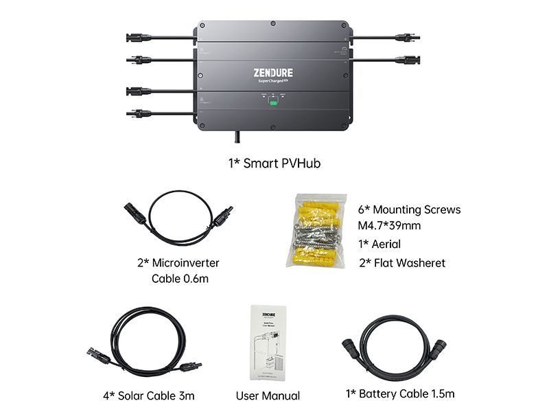 Zendure Solar Flow With 1 x 1000w Battery 