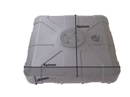 Wholesale Fillable Resin Parasol Base 100KG | Cantilever Parasols