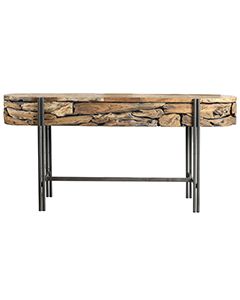 Wholesale Rokka Oval Console Table Large 