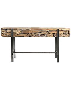 Wholesale Rokka Oval Console Table Large 