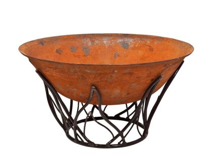 Wholesale Cast Iron Fire Bowl 80cm with Blaze Stand 