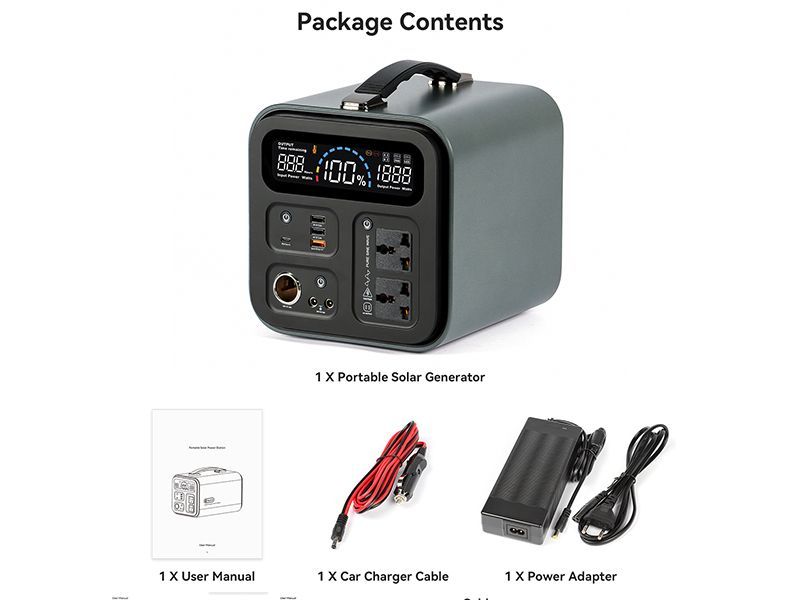 Wholesale Portable Power Bank 500W 