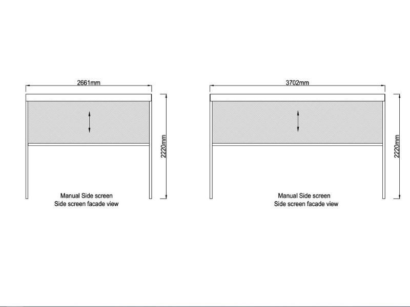 Wholesale Eclipse 6 X 4m LED Motorised Pergola | Free Standing
