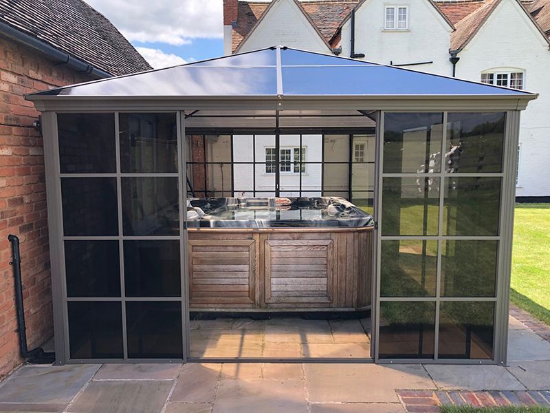 Four Seasons Screen House 3m x 3m-Garden Furniture Centre-HighRange,Screenhouse,Free Standing,Gazebos,Metal Gazebos,All Seasons Gazebos,All Seasons Gazebo Range,Garden Rooms Gazebos,All Seasons Range-{collection_title}