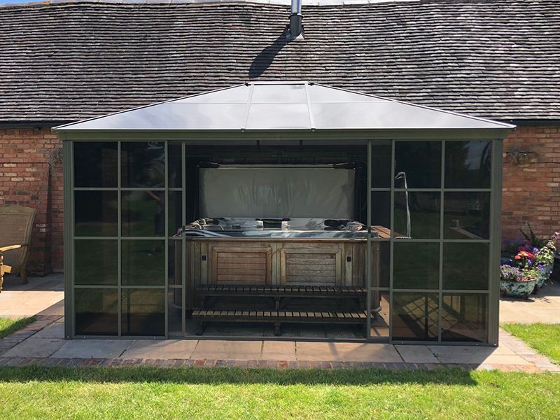 Four Seasons Screen House 3m x 3m-Garden Furniture Centre-HighRange,Screenhouse,Free Standing,Gazebos,Metal Gazebos,All Seasons Gazebos,All Seasons Gazebo Range,Garden Rooms Gazebos,All Seasons Range-{collection_title}