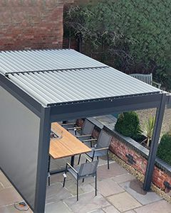 Wholesale Eclipse 6 X 3m LED Motorised Pergola | Free Standing