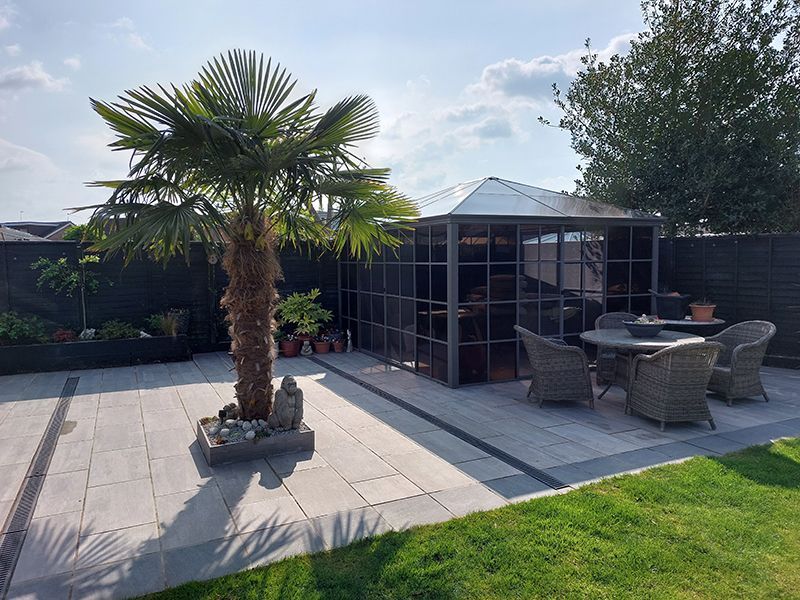 Four Seasons Screen House 3m x 3m-Garden Furniture Centre-HighRange,Screenhouse,Free Standing,Gazebos,Metal Gazebos,All Seasons Gazebos,All Seasons Gazebo Range,Garden Rooms Gazebos,All Seasons Range-{collection_title}