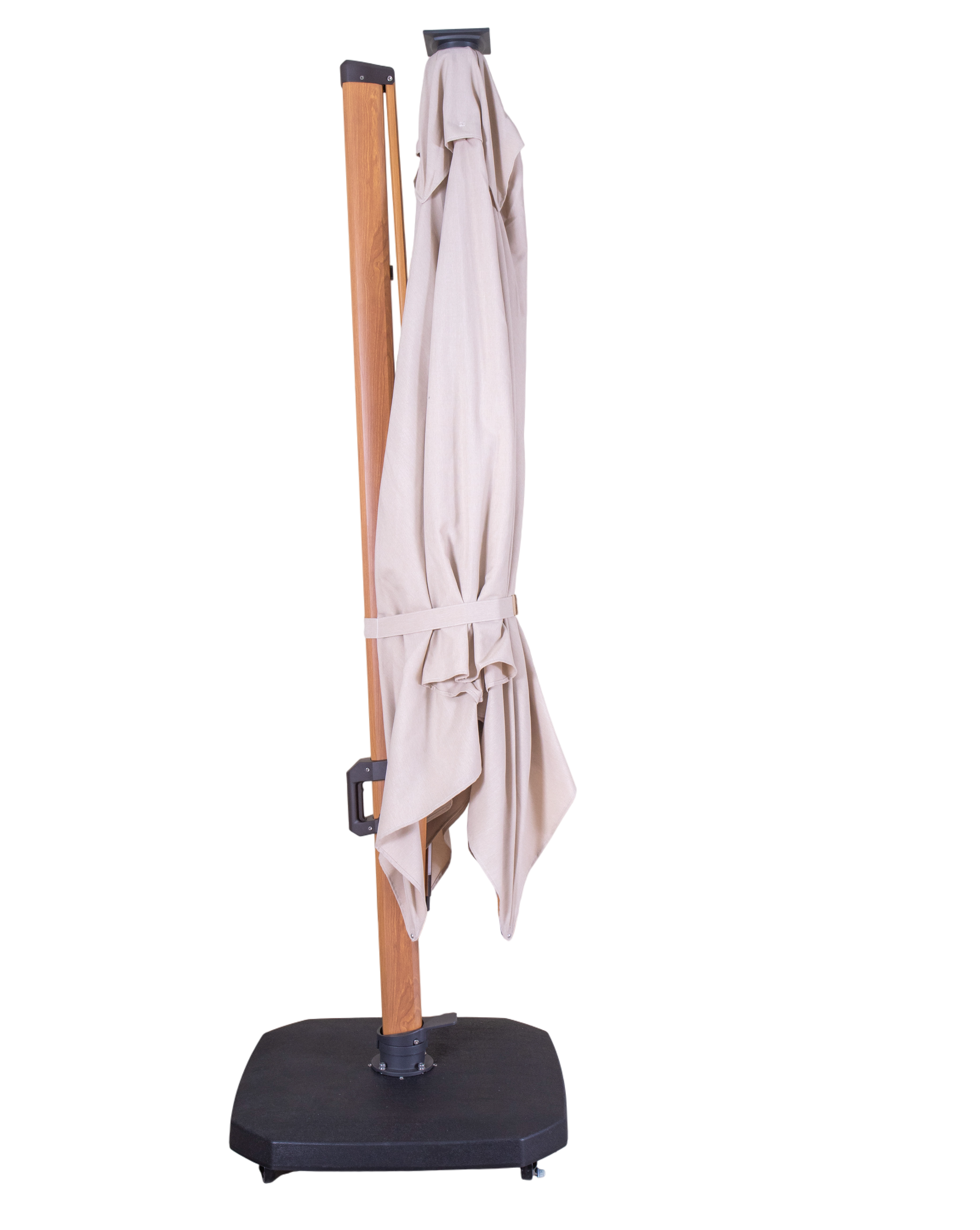 Wholesale Pisa 3M Square Cantilever Parasol with LED Lights