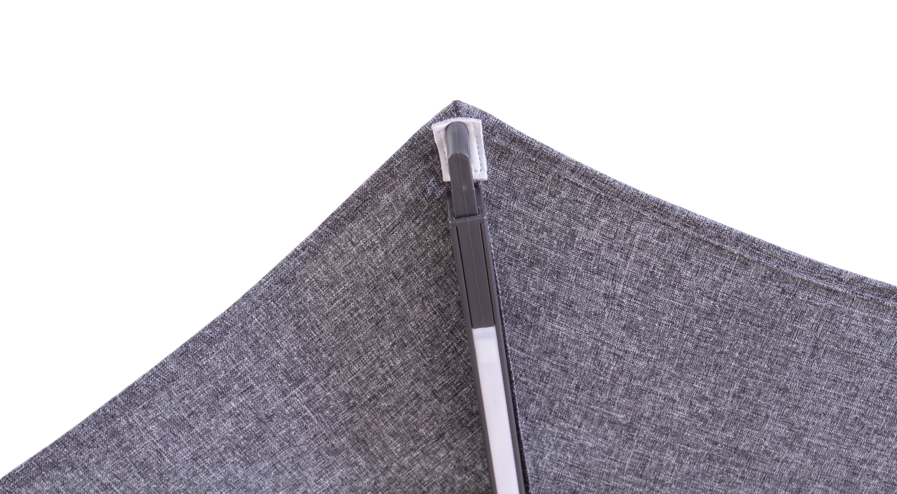 Sicily 3.5M Dia Square Cantilever Parasol With LED Lights | Grey