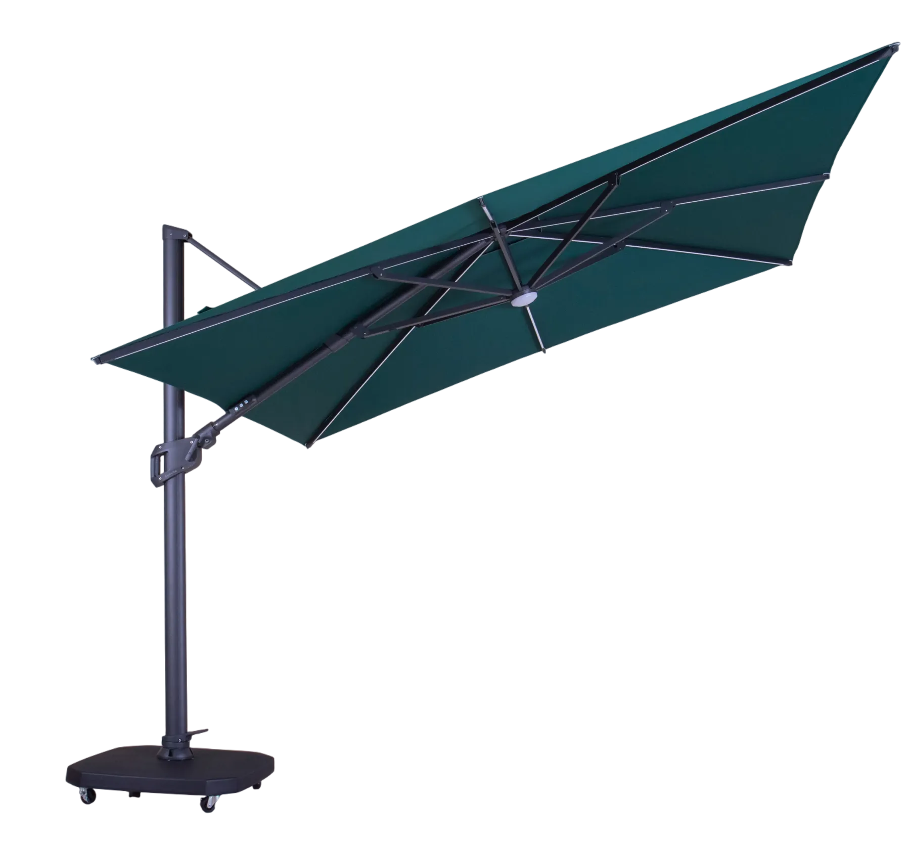 Wholesale Sicily 3M Square Cantilever Parasol With LED Lights