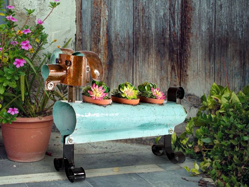 Wholesale Yuki The Dog Triple Planter