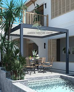 Wholesale Eclipse 6 X 3m LED Motorised Pergola | Free Standing