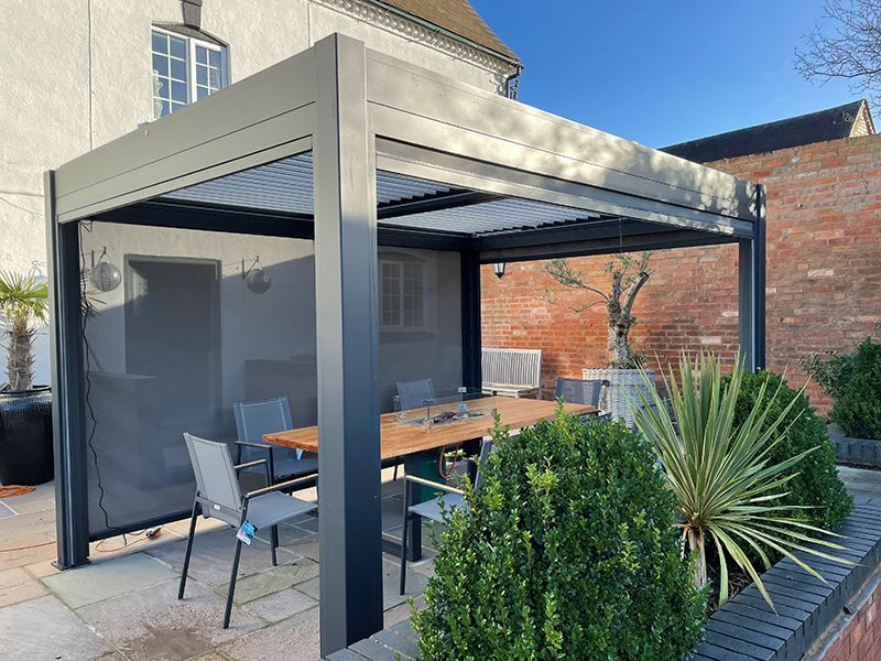 Wholesale Eclipse 3 X 4m LED Motorised Pergola 