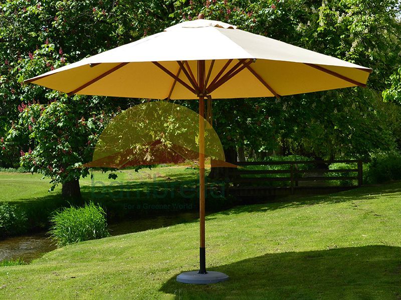 Wholesale Bamboo 3.5m Parasol 
