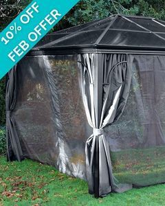 Wholesale Four Seasons Gazebo 3m x 4.3m
