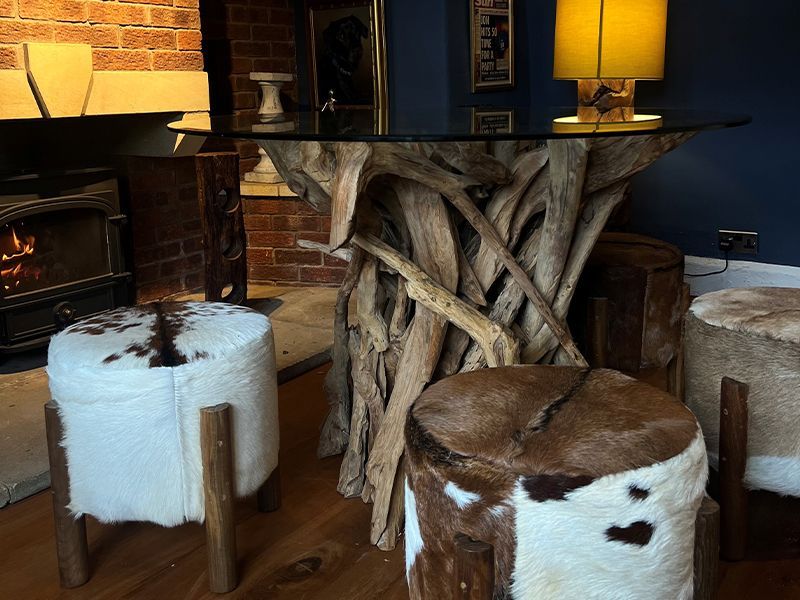 Wholesale Goat Four Legged Stool
