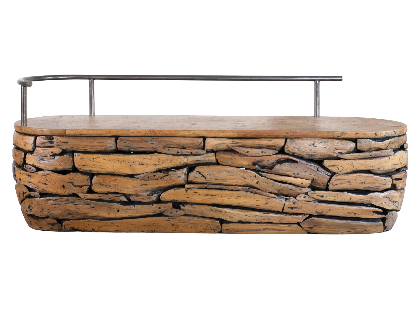 Rokka Root Bench with Backrest