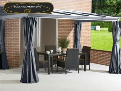 Wholesale Four Seasons Wall Mounted Gazebo 3m x 3.65m