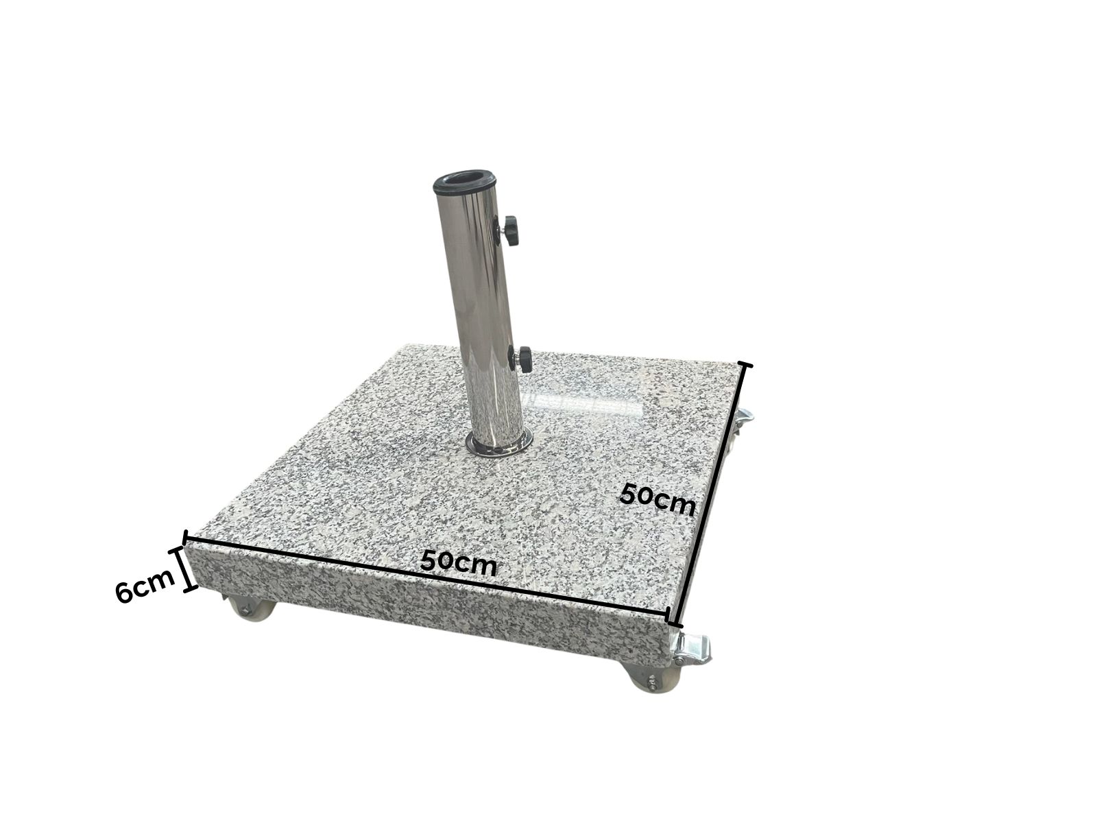 40kg Granite Parasol Base With Wheels-Garden Furniture Centre-MidInstock,instock,MidRange,Parasol Bases Parasols,Parasol Bases,Parasols-{collection_title}