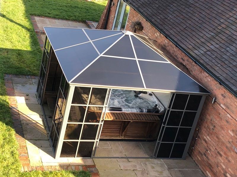 Four Seasons Screen House 3m x 3m-Garden Furniture Centre-HighRange,Screenhouse,Free Standing,Gazebos,Metal Gazebos,All Seasons Gazebos,All Seasons Gazebo Range,Garden Rooms Gazebos,All Seasons Range-{collection_title}