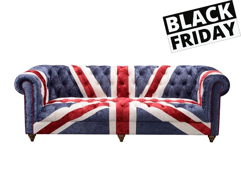 Wholesale Union Jack Three Seater Sofa