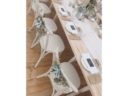 Wholesale Retro Cross Back Dining Chair 