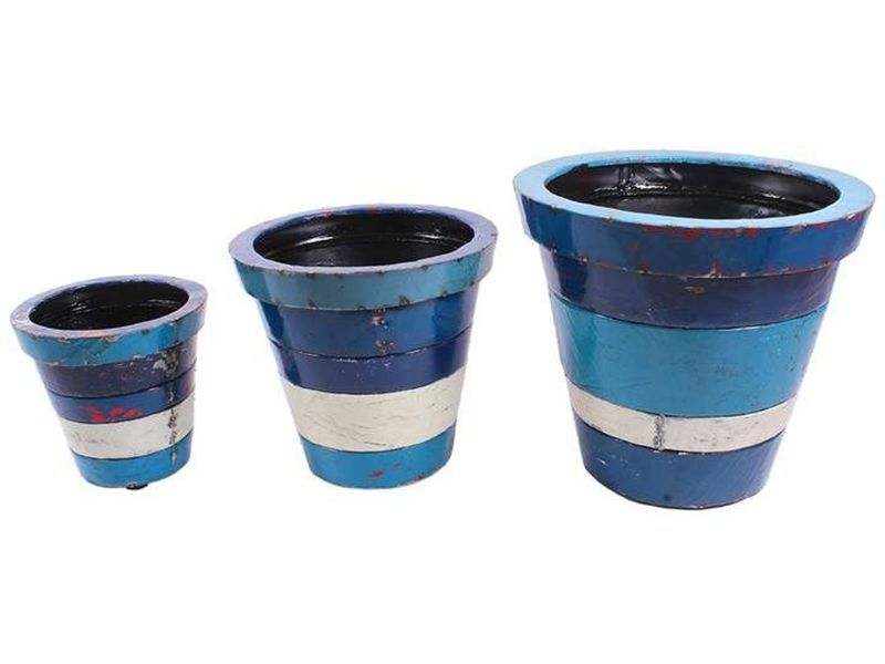 Wholesale Collaroy Round Planters (Set Of Three)