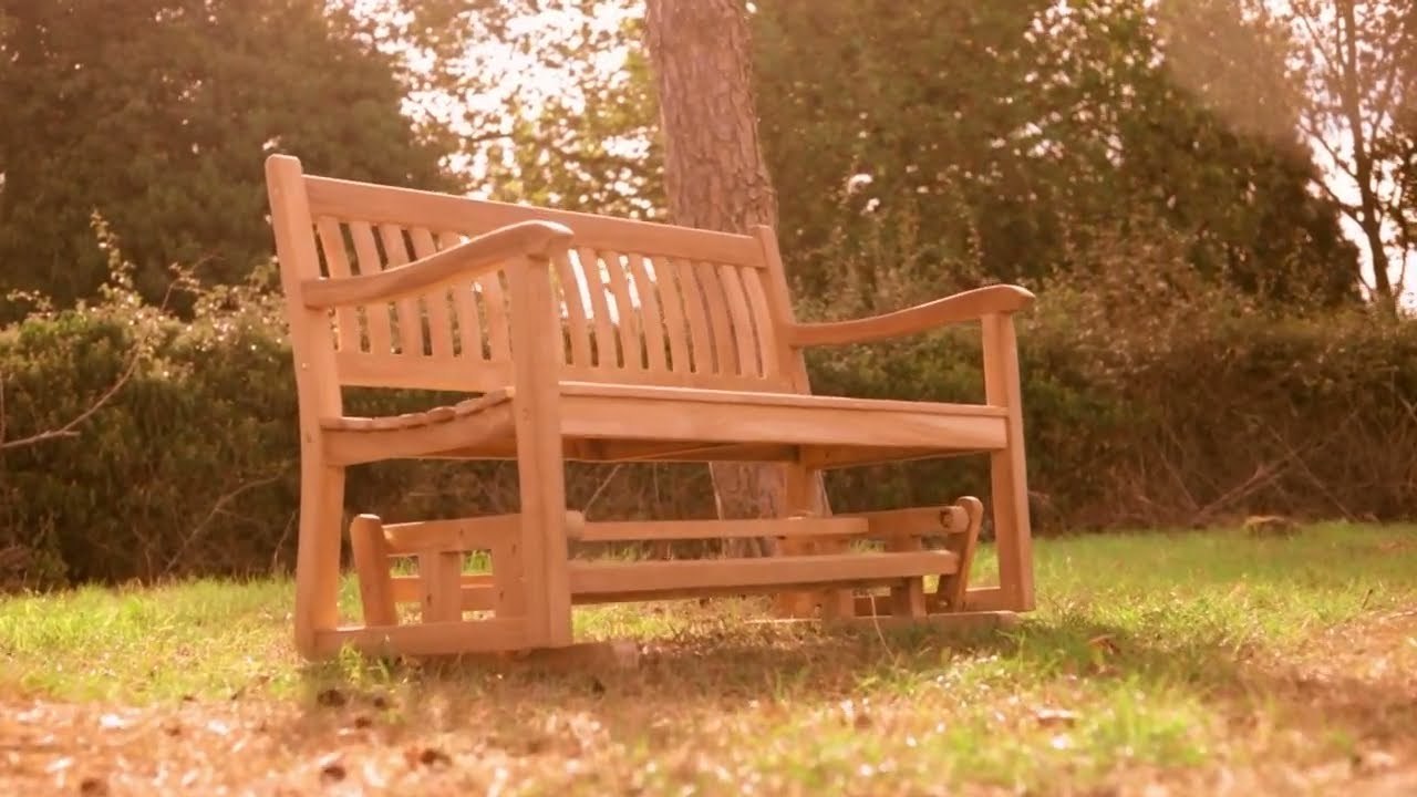 Wholesale Teak Glider Bench 1.5m