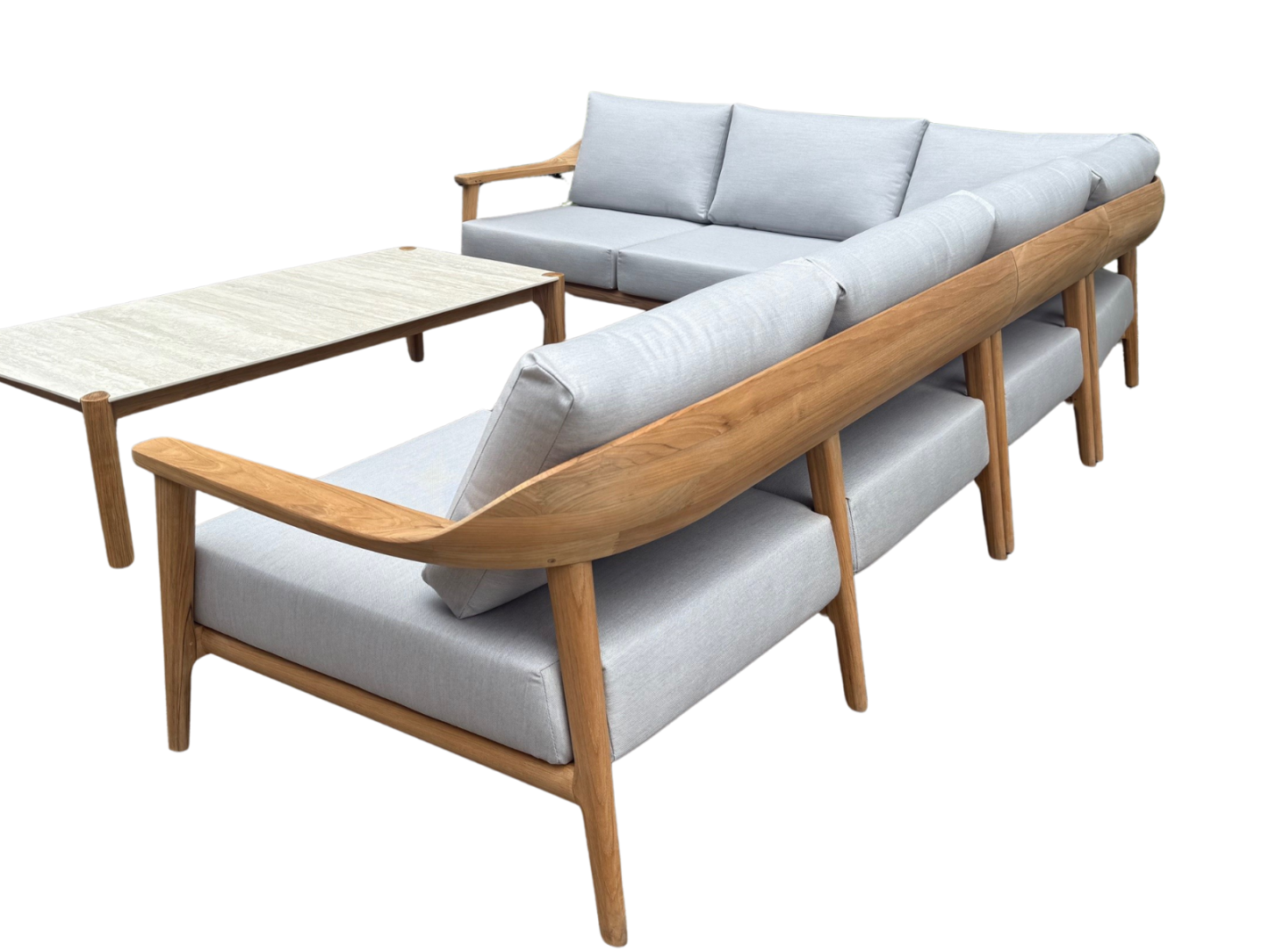 Veluta Curve Corner Unit | FSC® Certified-Garden Furniture Centre-Sofa,Corner Lounge Units,Outdoor Lounging,Outdoor Furniture-{collection_title}