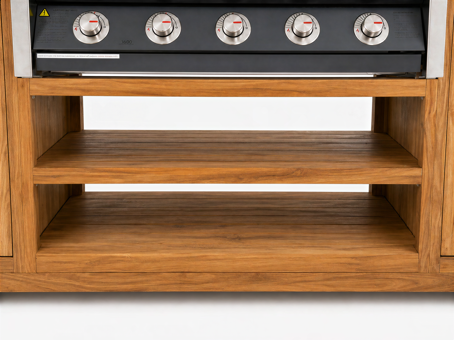 Bella BBQ Cabinet Unit Trolley On Wheels | Bari