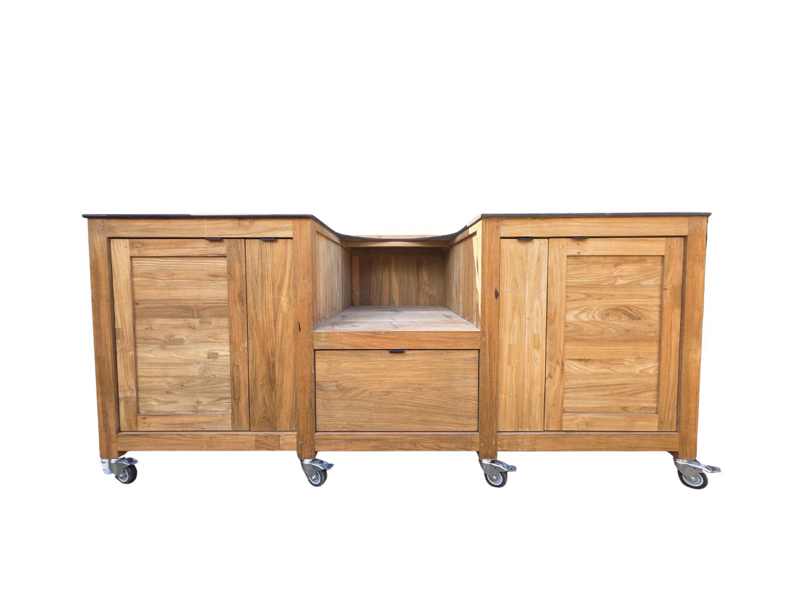 Wholesale Big Green Egg Island On Wheels