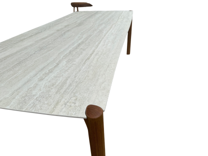 Wholesale Veluta Curve Teak Dining Table 2.4m | FSC® Certified