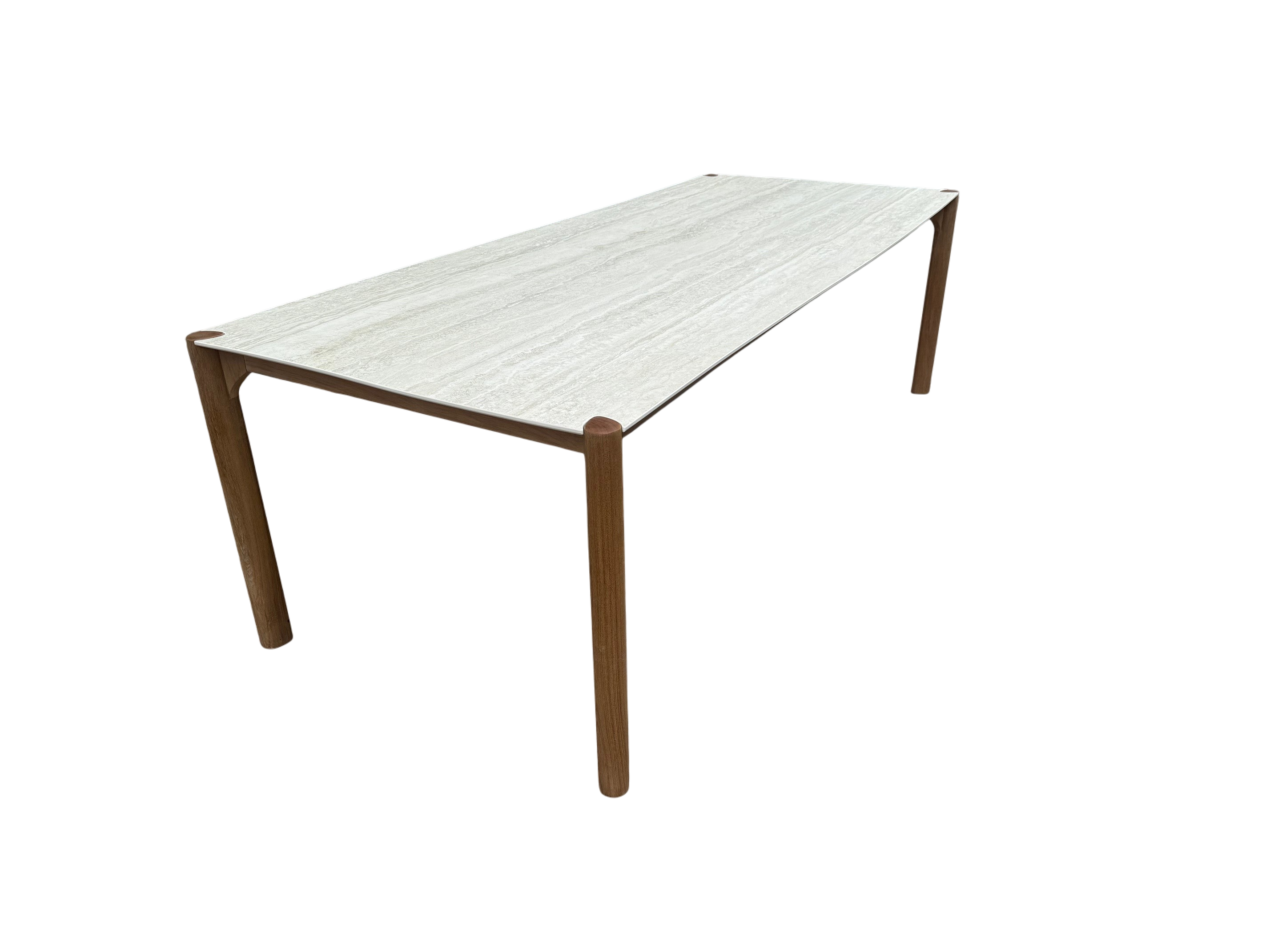 Wholesale Veluta Curve Teak Dining Table 2.4m | FSC® Certified